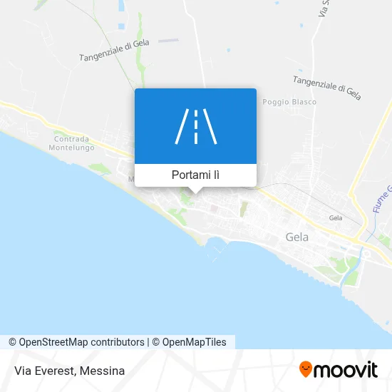 Mappa Via Everest