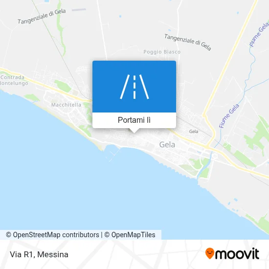 Mappa Via R1