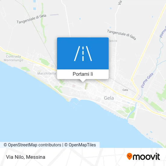 Mappa Via Nilo