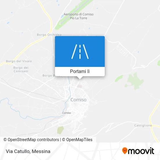 Mappa Via Catullo