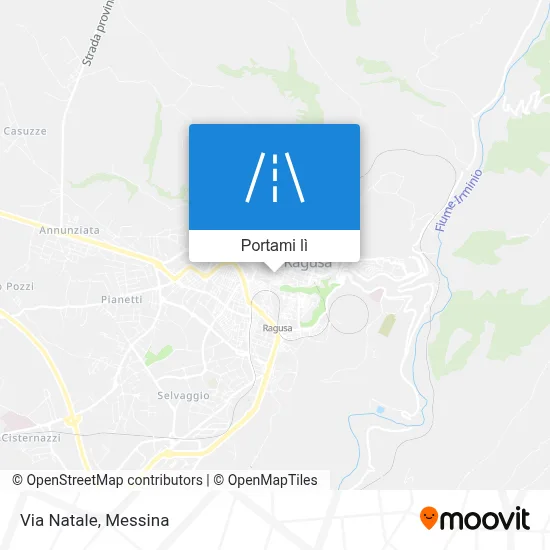 Mappa Via Natale
