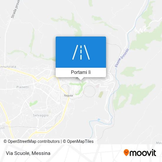 Mappa Via Scuole