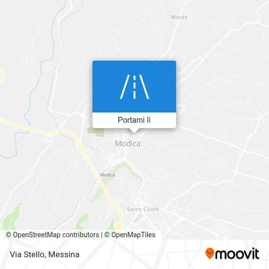 Mappa Via Stello