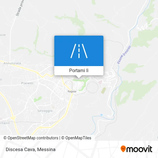 Mappa Discesa Cava