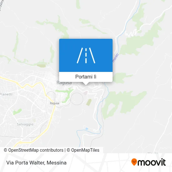 Mappa Via Porta Walter