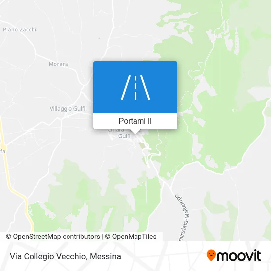 Mappa Via Collegio Vecchio