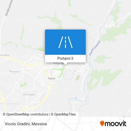Mappa Vicolo Gradini