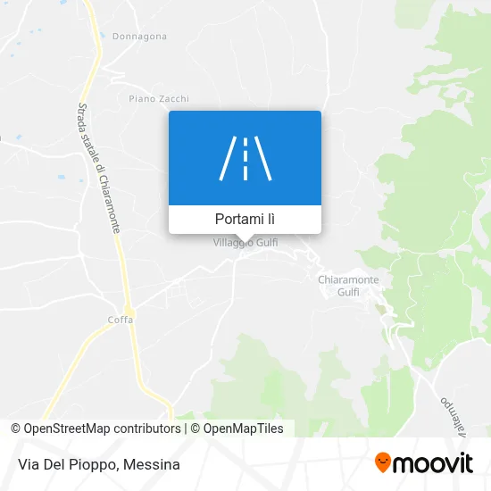 Mappa Via Del Pioppo