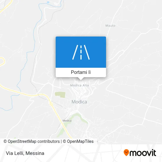 Mappa Via Lelli