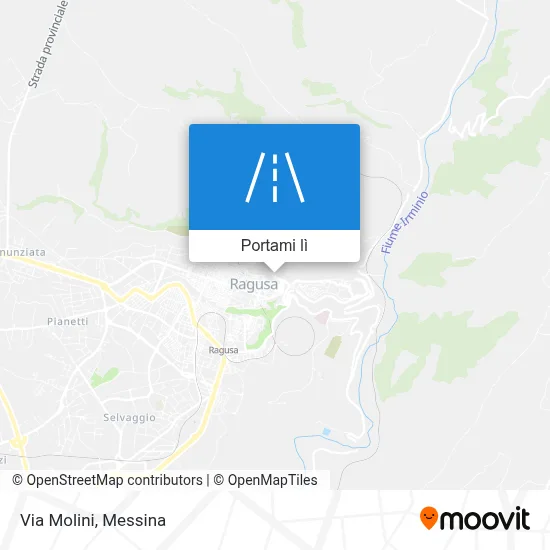 Mappa Via Molini
