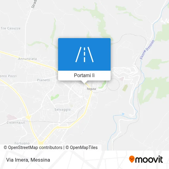 Mappa Via Imera