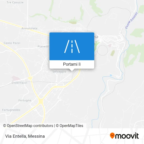 Mappa Via Entella