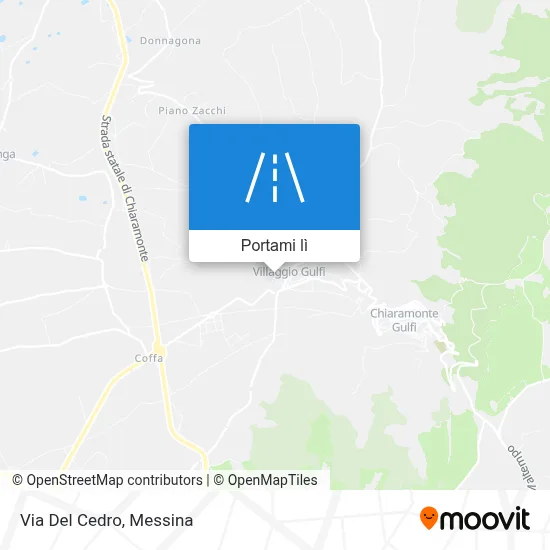 Mappa Via Del Cedro