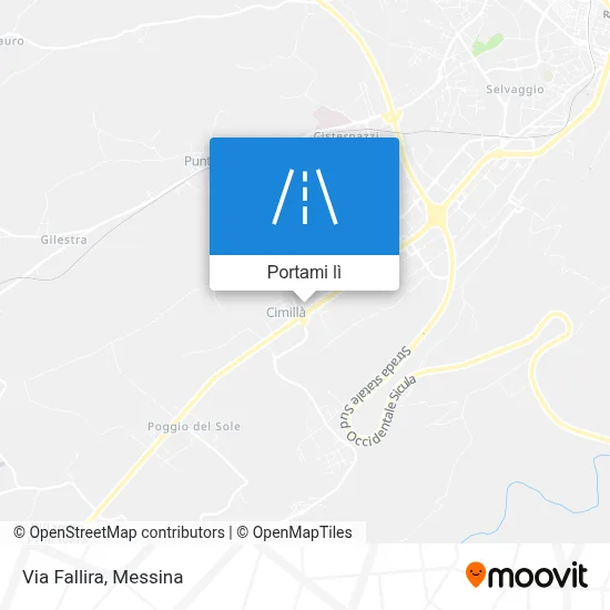 Mappa Via Fallira