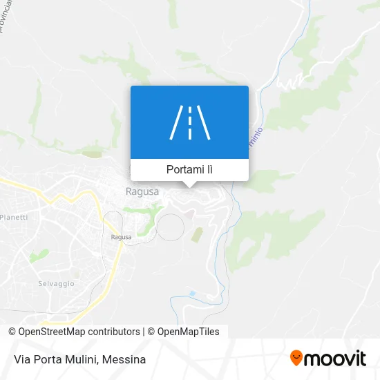 Mappa Via Porta Mulini