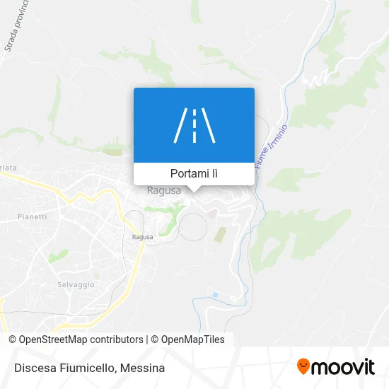 Mappa Discesa Fiumicello