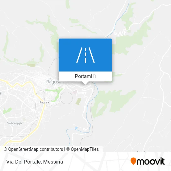 Mappa Via Del Portale