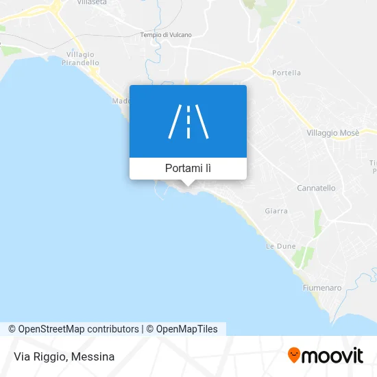 Mappa Via Riggio