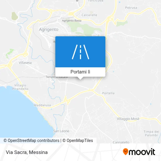 Mappa Via Sacra