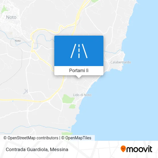 Mappa Contrada Guardiola