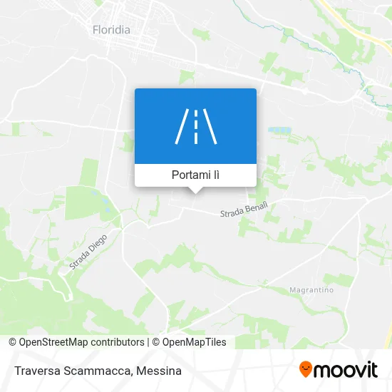 Mappa Traversa Scammacca