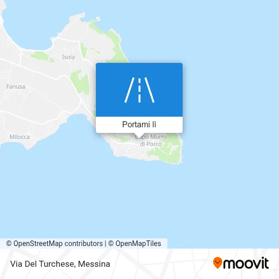 Mappa Via Del Turchese