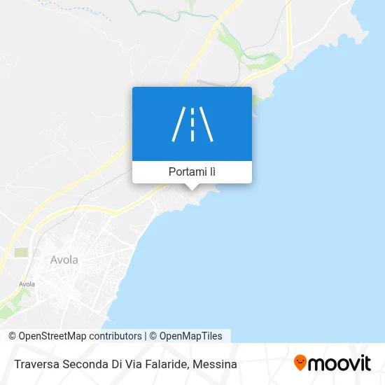 Mappa Traversa Seconda Di Via Falaride