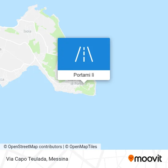 Mappa Via Capo Teulada