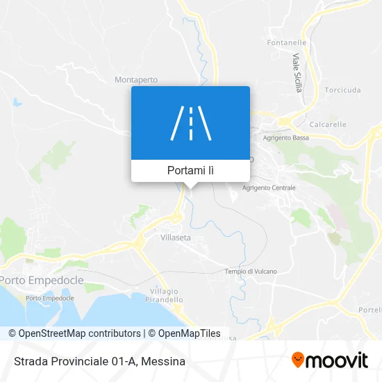 Mappa Strada Provinciale 01-A