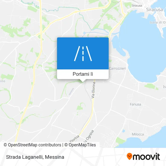 Mappa Strada Laganelli