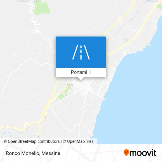 Mappa Ronco Monello