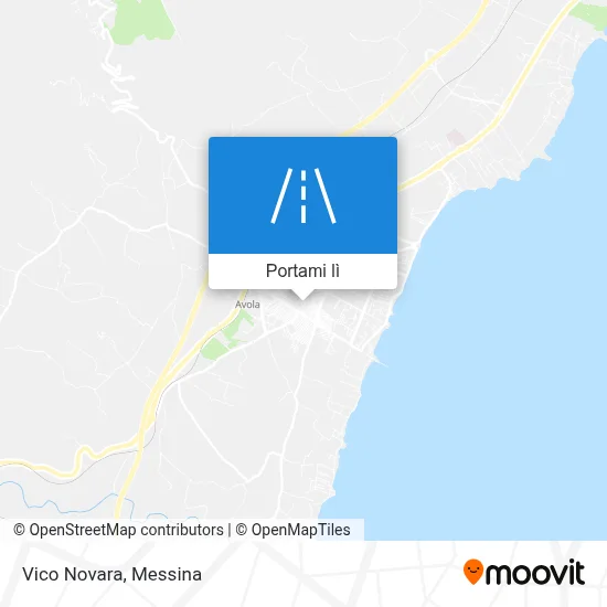 Mappa Vico Novara