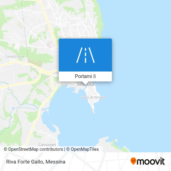 Mappa Riva Forte Gallo