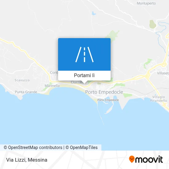 Mappa Via Lizzi