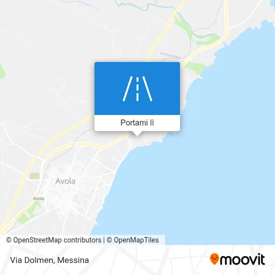 Mappa Via Dolmen