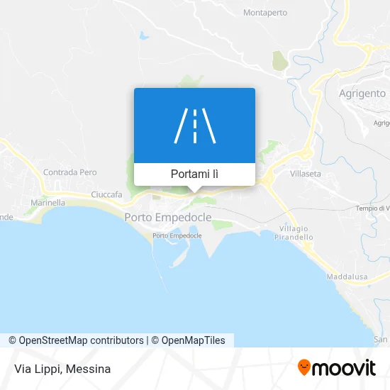 Mappa Via Lippi
