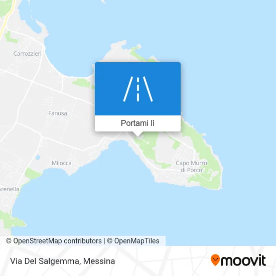 Mappa Via Del Salgemma