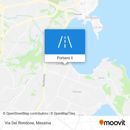 Mappa Via Del Rondone