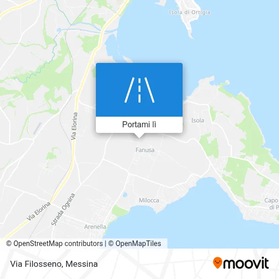 Mappa Via Filosseno