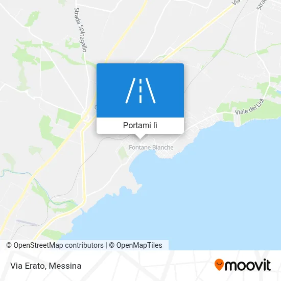 Mappa Via Erato
