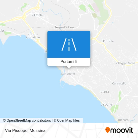 Mappa Via Piscopo