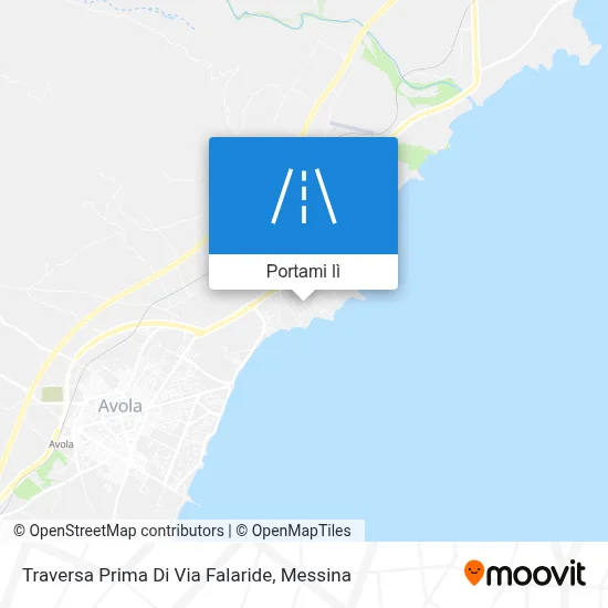 Mappa Traversa Prima Di Via Falaride