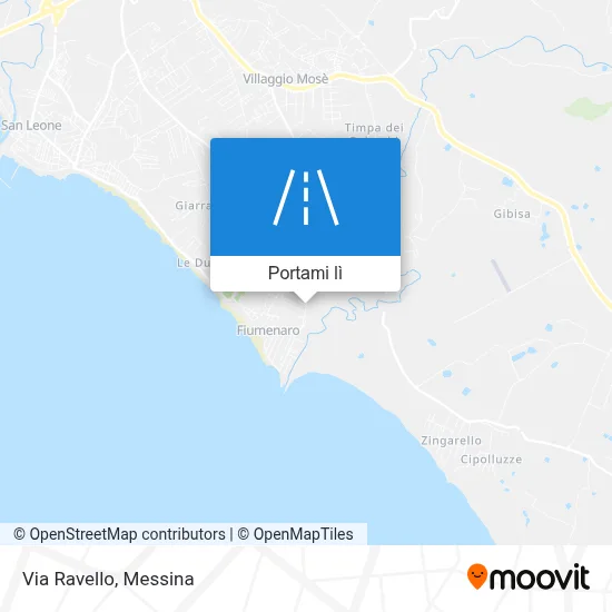 Mappa Via Ravello