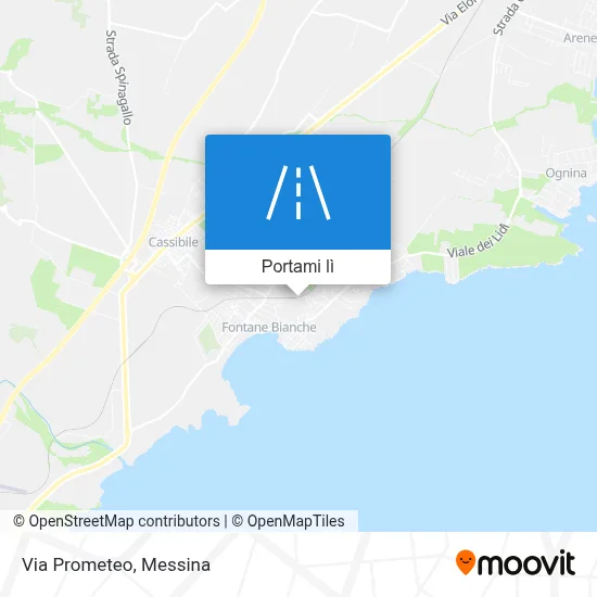 Mappa Via Prometeo