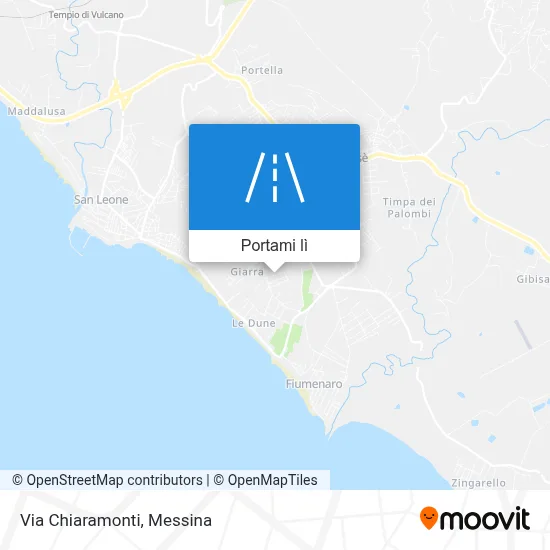 Mappa Via Chiaramonti