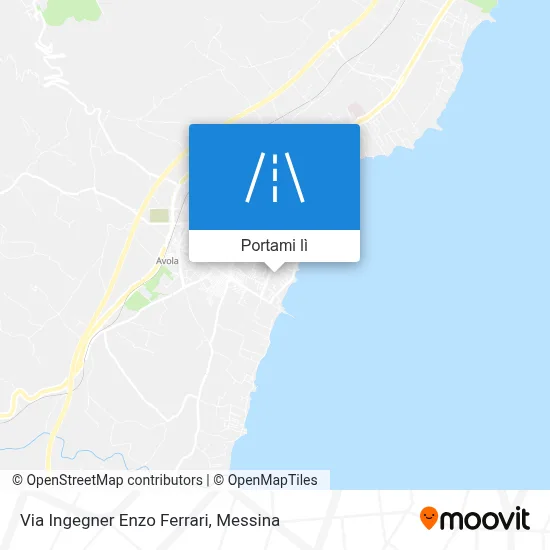 Mappa Via Ingegner Enzo Ferrari