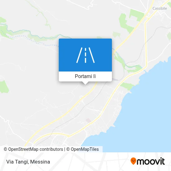 Mappa Via Tangi