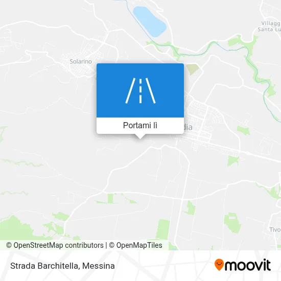 Mappa Strada Barchitella