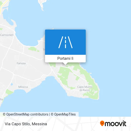 Mappa Via Capo Stilo