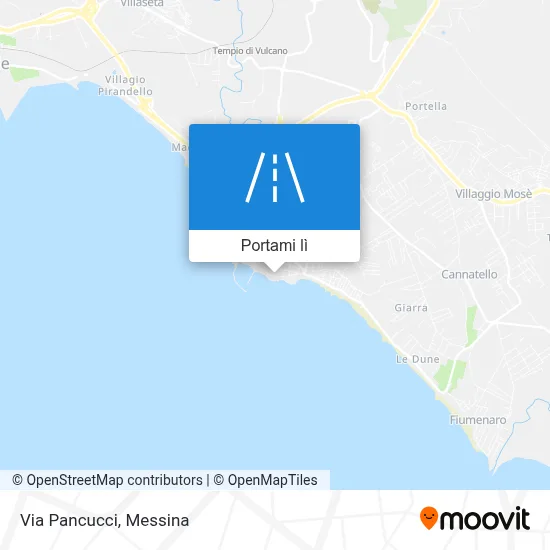 Mappa Via Pancucci